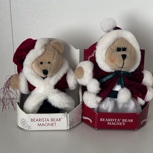 STARBUCKS- Holiday Holiday Bearista Magnets